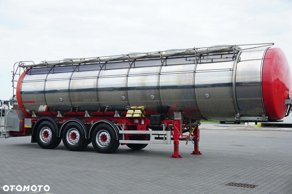 Sommer CYSTERNA SPOZYWCZA / 28 374 LITRÓW / 4 KOMOROWA /  WEBASTO / POMPA - 4