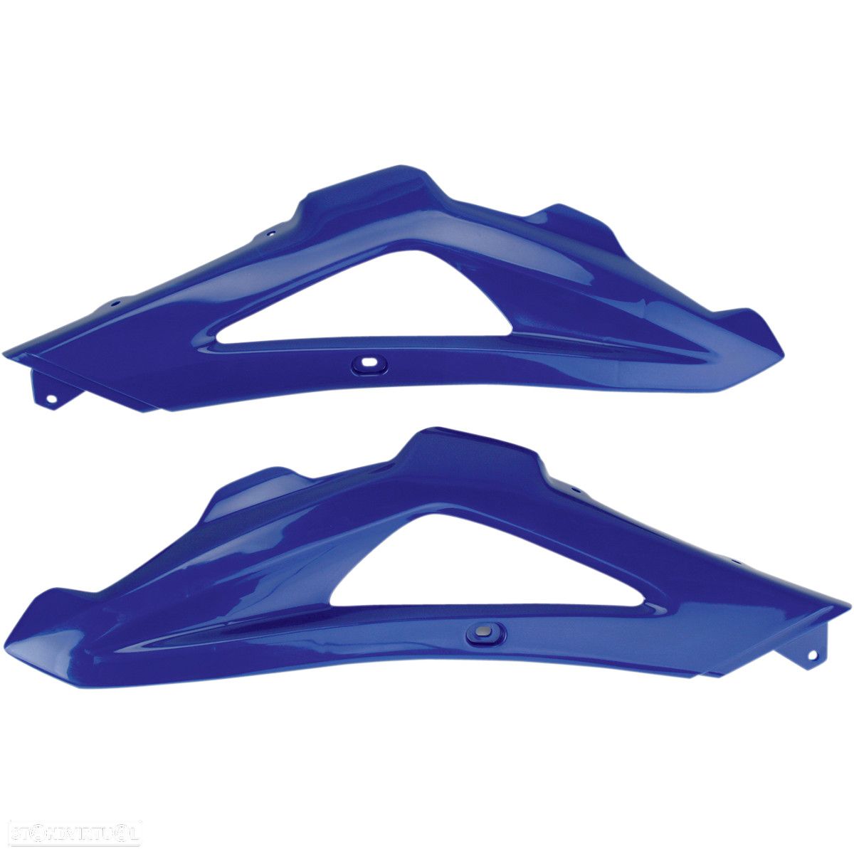 tampas laterais superiores de radiador ufo azul husqvarna - 1