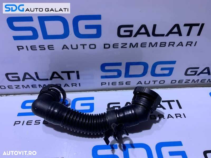 Conducta Tub Tubulatura Racord Aer Capac Motor Epurator Gaze Seat Altea 2.0 TDI CEGA 2007 - 2013 Cod 03L103493 - 1