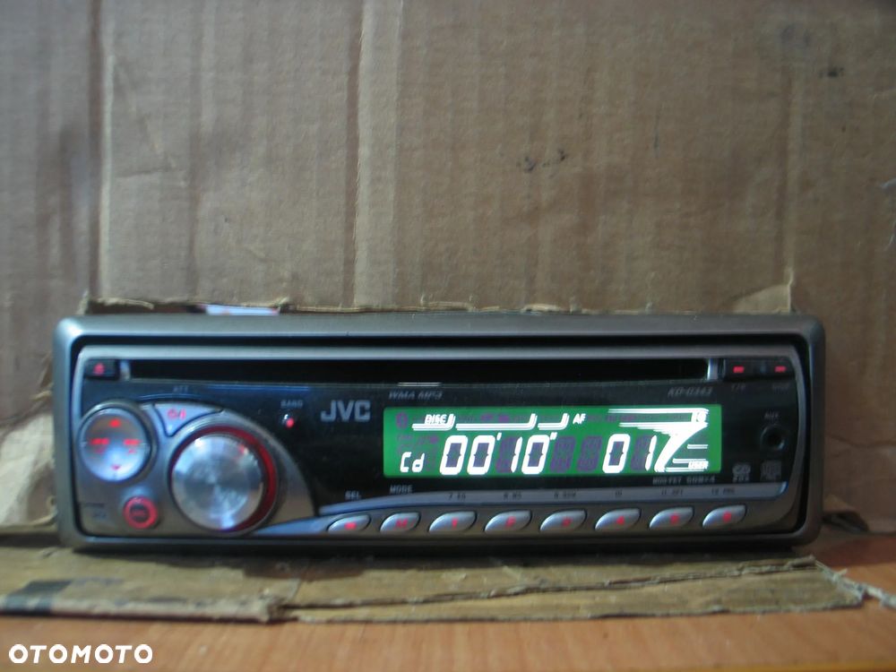 radio radioodtwarzacz CD Mp3 4x50w JVC KD-G343 - 9