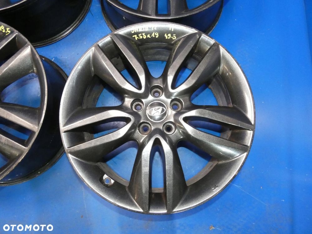 HYUNDAI SANTA FE III FELGI ALUMINIOWE 19'' R19 5X114.3 KOMPLET 5 SZTUK - 5