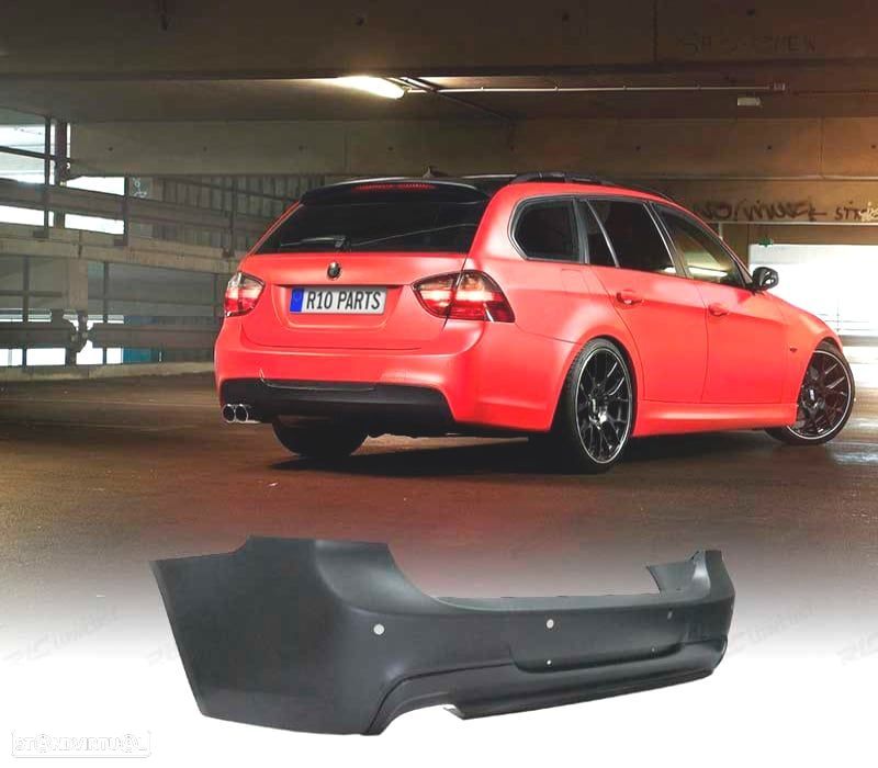 KIT CARROÇARIA BMW E91 TOURING 08-12 LOOK M PDC SRA - 2