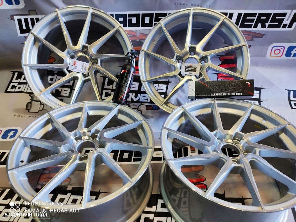 Jantes JR36 18x8J 5X112 AUDI/VW -Silver - 1
