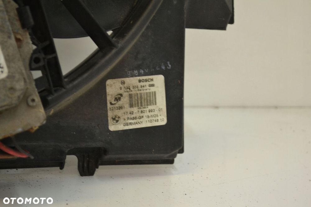 WENTYLATOR CHLODNICY OBUDOWA BMW E90 E91 E87 7801993 DIESEL 2.0 - 4
