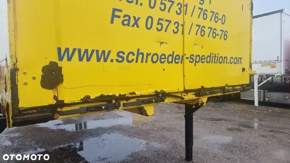 Krone 9.500zł netto KONTENER/ZABUDOWA 7.45x2.50M BDF STANDARD STALOWY GARAŻ MAGAZYN ZAMYKANY DRZWIAMI MOŻLIWOŚĆ TRANSPORT - 7