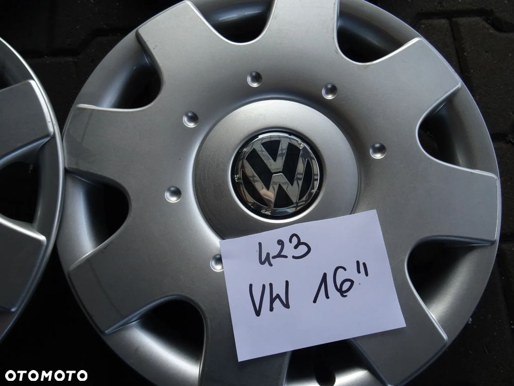 VOLKSWAGEN Oryginalne Kołpaki 16 - 7