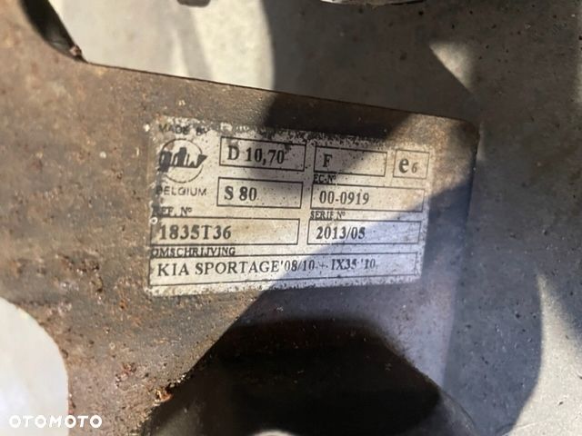 KIA SPORTAGE hak holowniczy wypinany - 3
