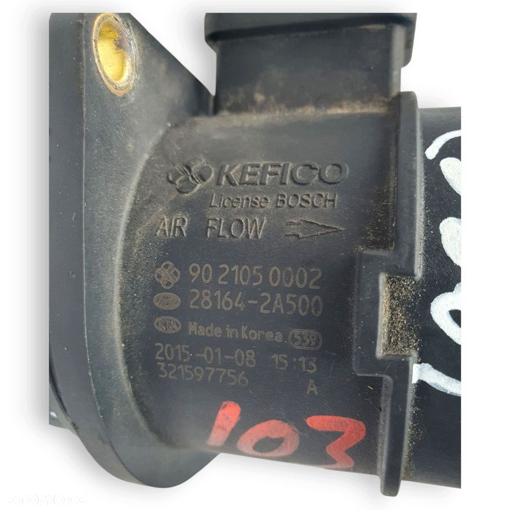 PRZEPŁYWOMIERZ Hyundai i20 i30 Kia Cee'd 1.6 CRDi 9021050002 28164-2A500 - 14