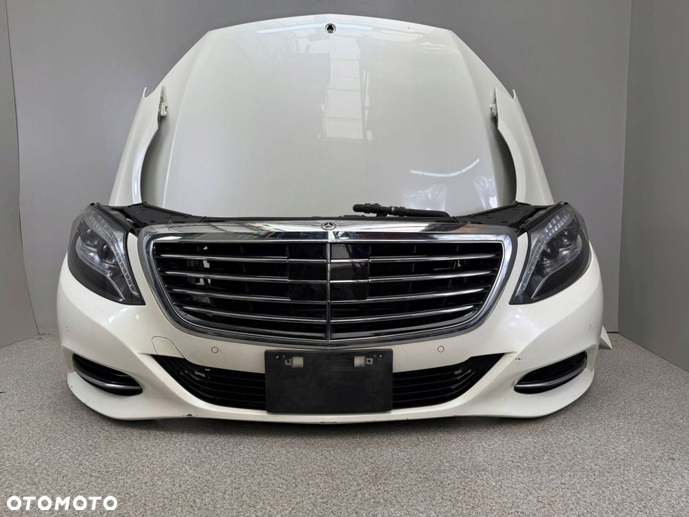 MERCEDES W222 222 PRZÓD MASKA PAS ZDERZAK LAMPY LED BŁOTNIKI CHŁODNICE 799 - 1