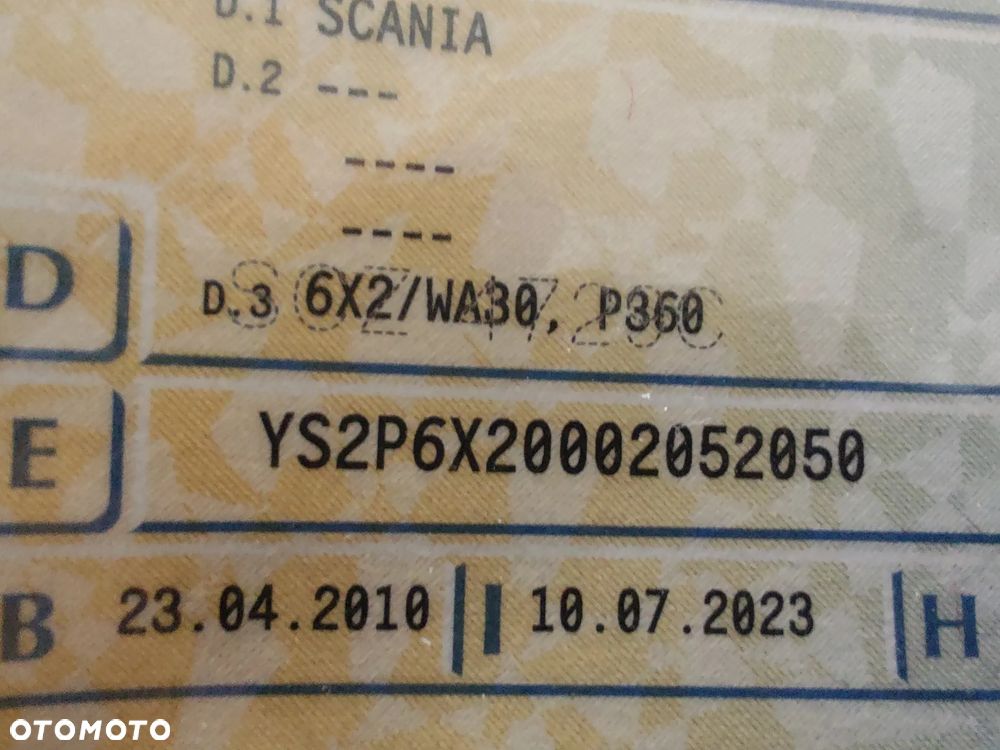 Scania 6X2/WA30, P360 - 8