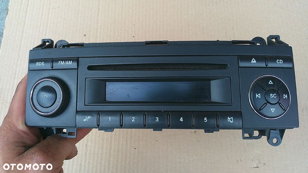 MERCEDES W169 RADIO ORYGINALNE - 1