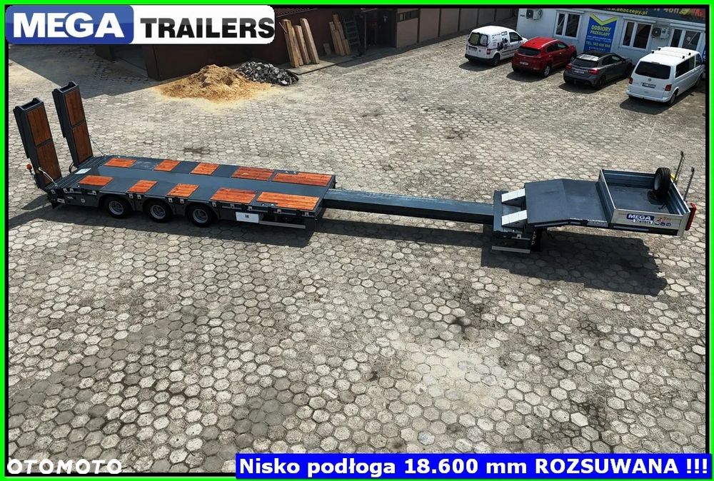 Inny Niska podłoga 13,60 + 5,0 m ROZSUWANA - najazdy dł. 4,0 m !!! - 2