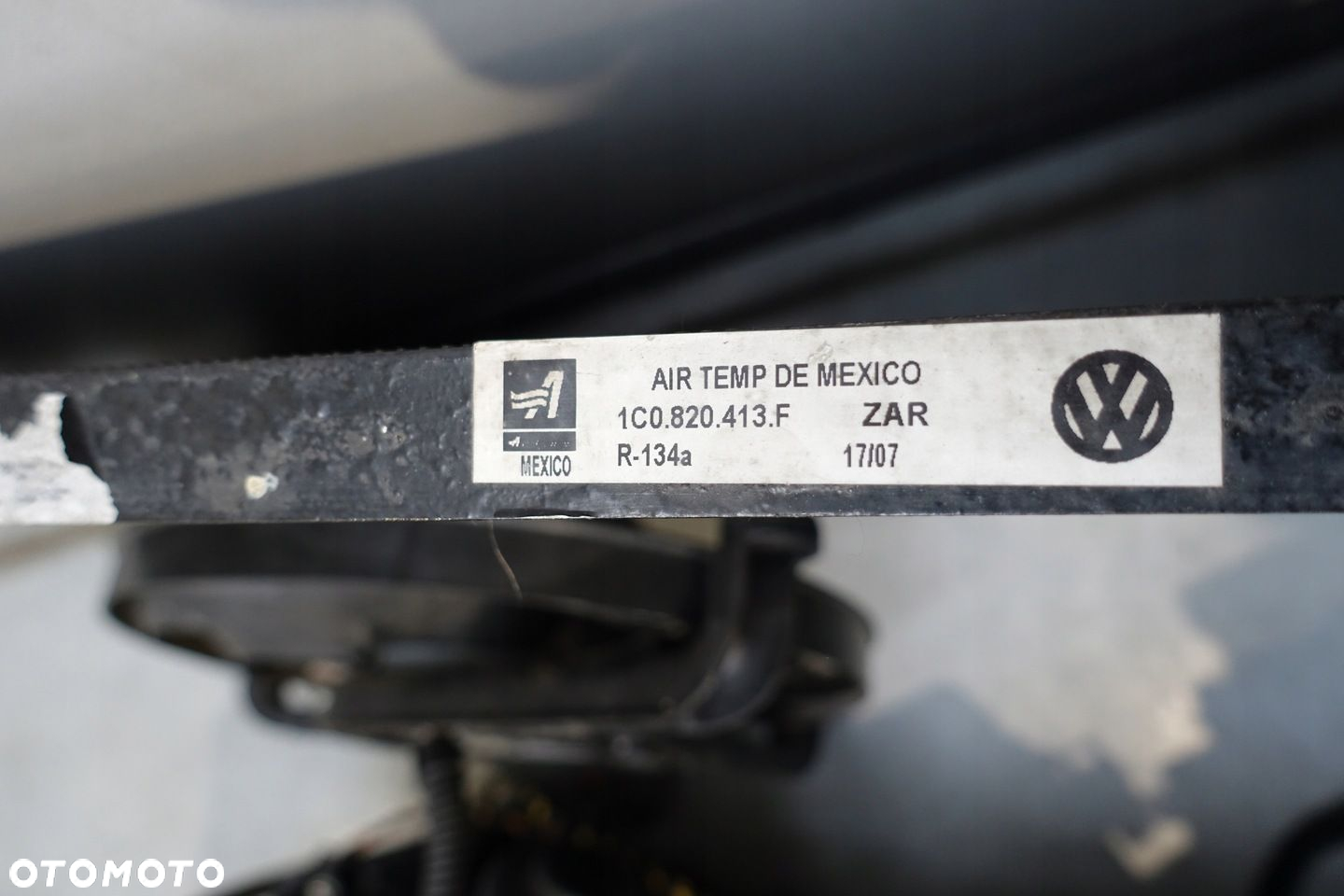 VW NEW BEETLE 1C0 1.4 16V KLIMATYZACJA KOMPLETNA KLIMA CZĘŚCI NAGRZEWNICA - 6