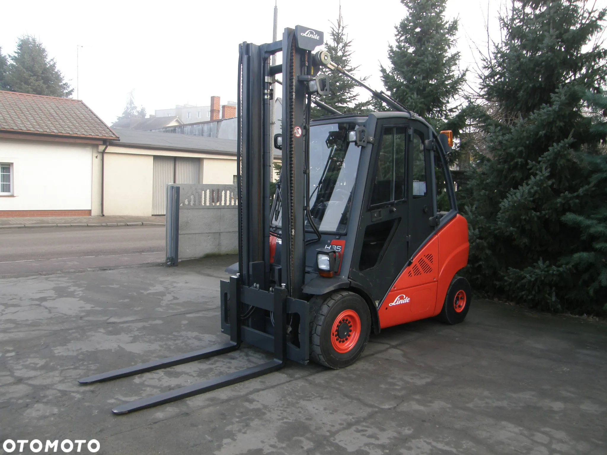 Linde H35D 2008rok 4 sekcje kabina - 12