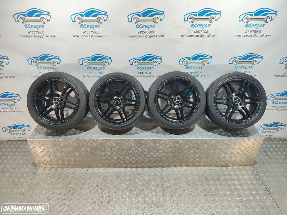 Jantes 17" Mercedes Benz AMG - 7,5J | 8,5J | ET47 | ET58 - 5x112 - A2044014502 | A2044014602 - Class C | E | A | Originais | W204 | 17 Polegadas | Jante | Original | Furação 5 x 112 - 7