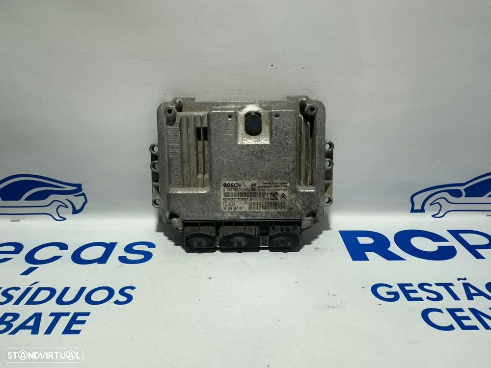 .Centralina Motor Original Bosch PSA Peugeot 206 1.4 HDi 70cv 8HZ 8HX 9658556780 0281011783 1998 - 20013