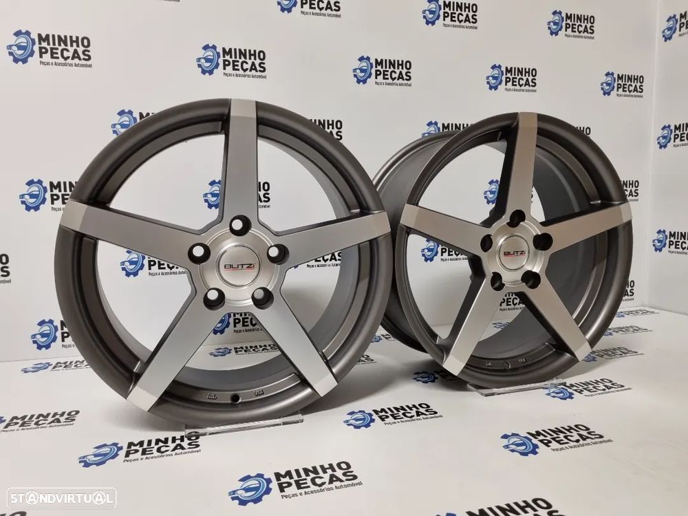 Jantes BUTZI M-SPITZE em 17 (5x120) GunMetal Polido - 2