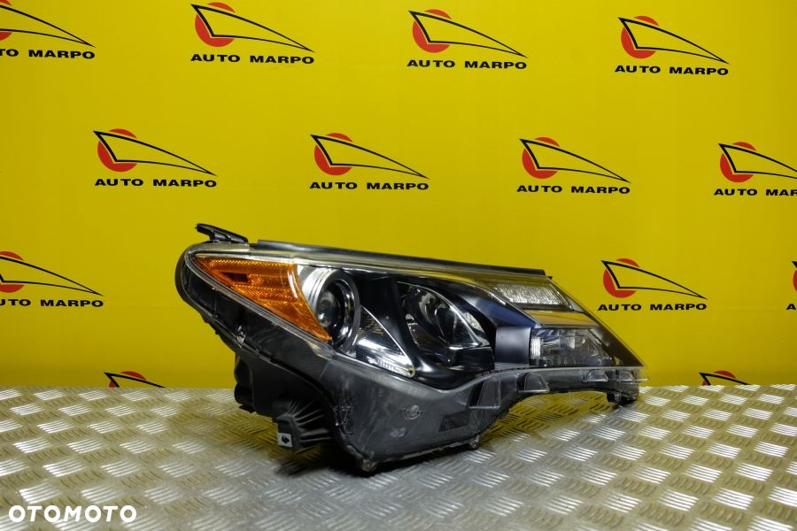 TOYOTA RAV4 2013- REFLEKTOR LAMPA PRAWA ZWYKŁA SOCZEWKOWA USA - 5