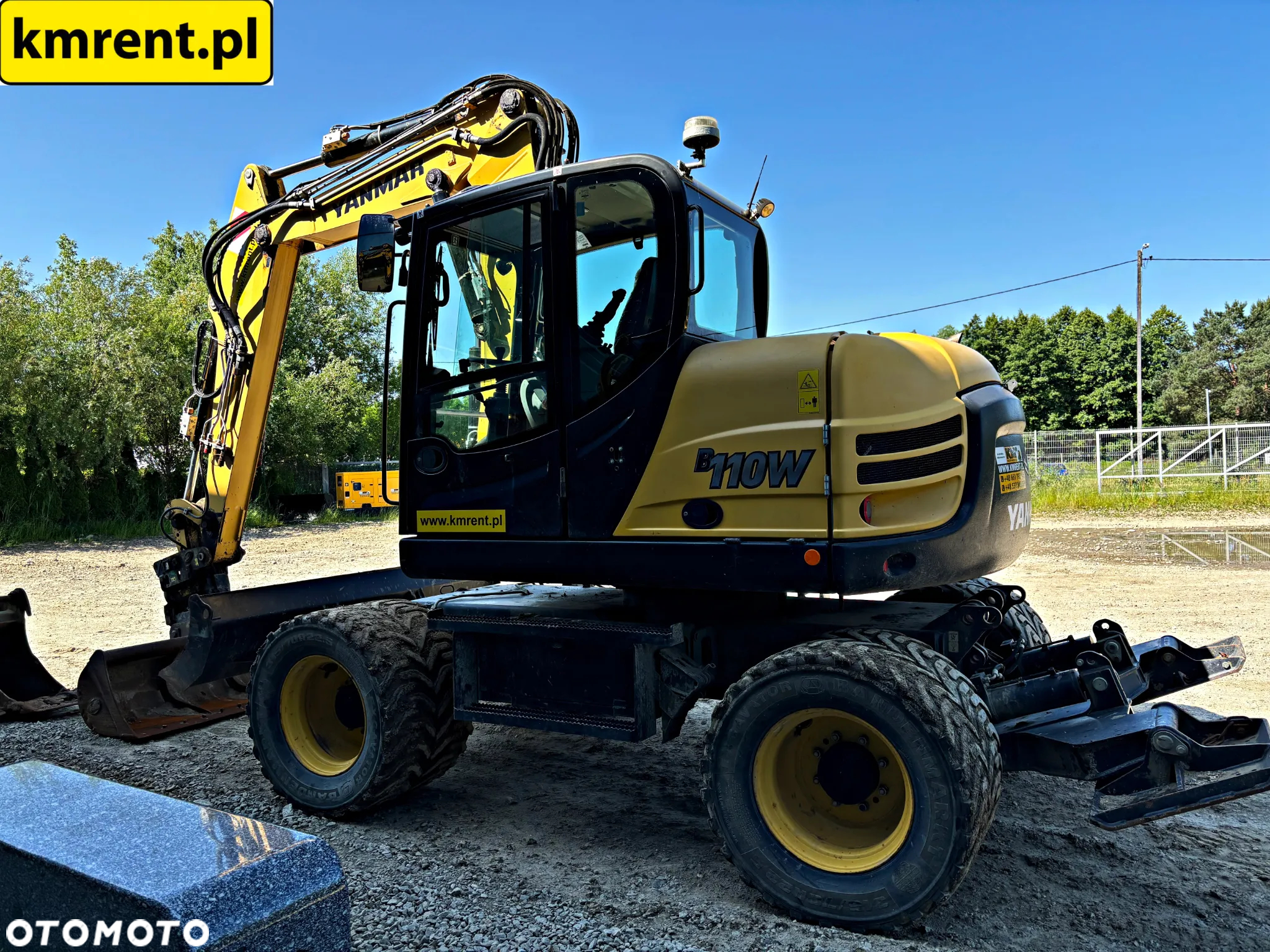 Yanmar B 110 W KOPARKA KOŁOWA 2019R. | TEREX 110, SCHAEFF, LIEBHERR 311 KOMATSU PW 110 98 - 16