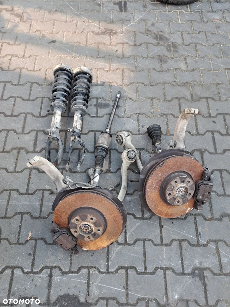 Bmw x5 e70 zwrotnica amortyzator zacisk półoś 3.0 diesel kopyto mc-pherson - 1