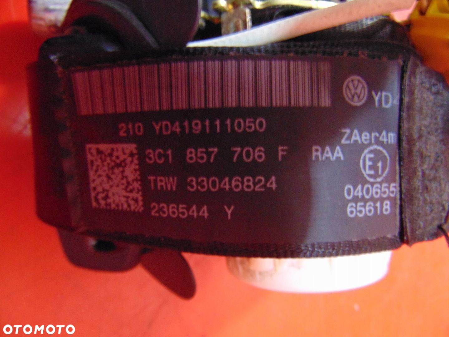VOLKSWAGEN PASSAT B6 3C DESKA KONSOLA AIRBAG PODUSZKI NAPINACZE KOMPLET EU - 8