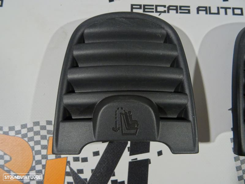 Plástico Do Interior Peugeot Rcz Tampas Do Isofix Bancos Traseiros Pe - 2
