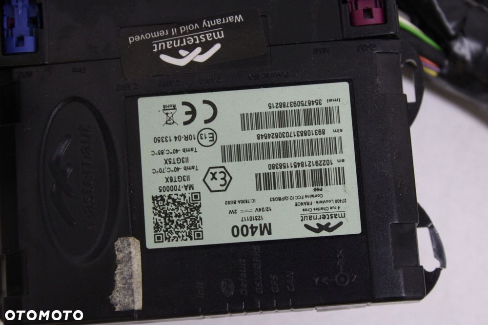 OPEL AMPERA 11-14R CHEVROLET VOLT INSTALACJA WIĄZKA WNĘTRZA ŚRODKA - 8