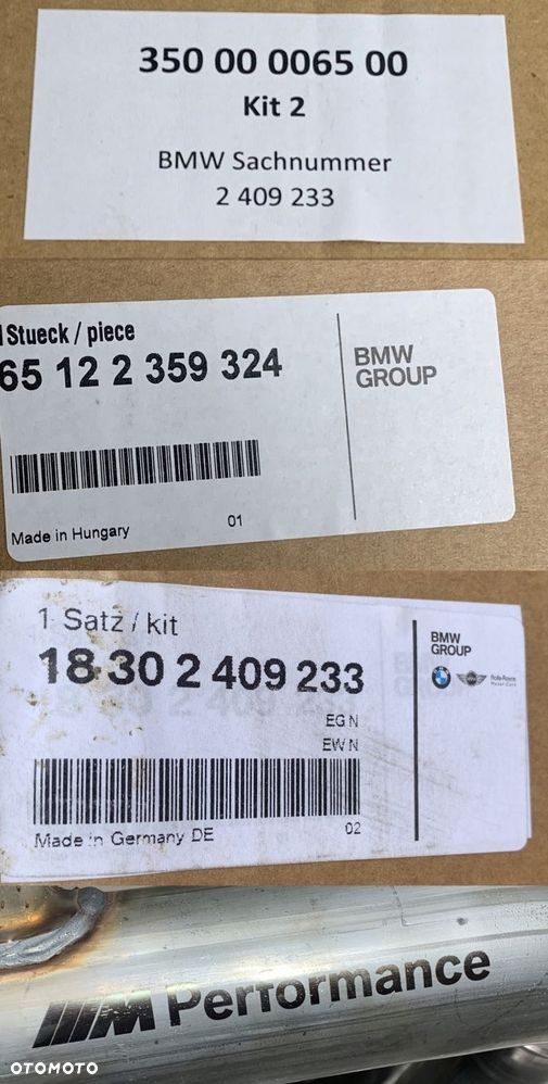 ! BMW F31 F30 AKTYWNY WYDECH M PERFORMANCE DIESEL - 9