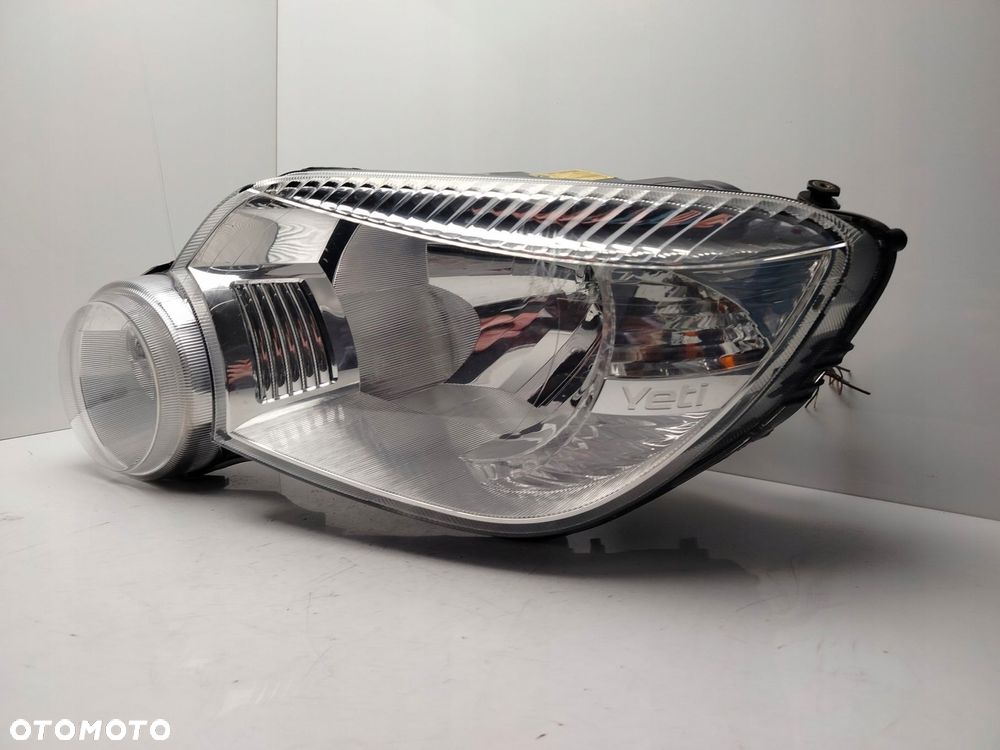 skoda yeti 09r- reflektor lampa lewy przód lewa przednia - 2