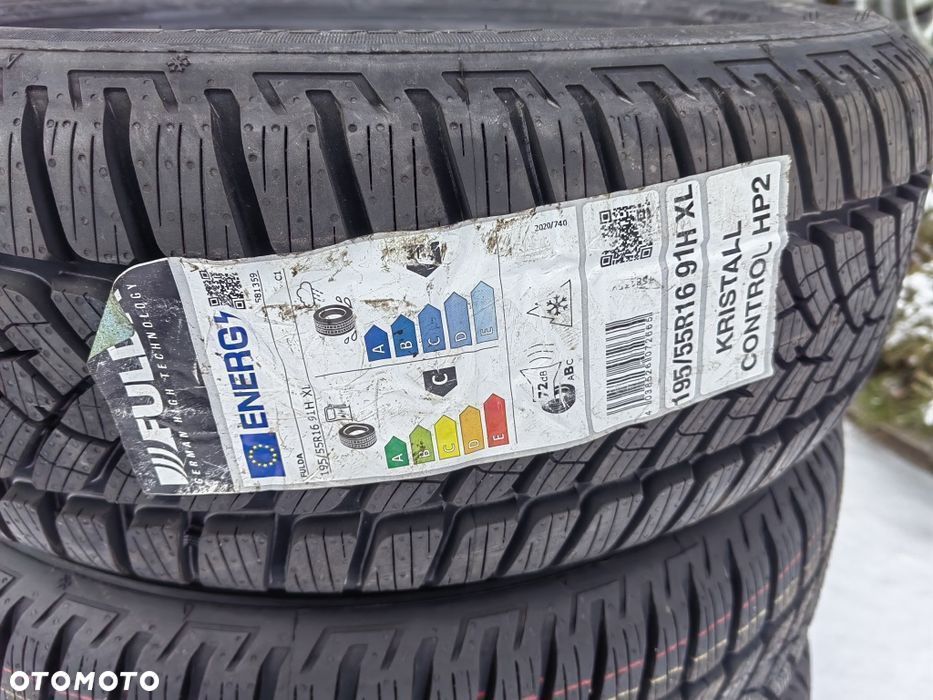 195/55R16 91H Fulda Kristall Control HP2 XL Wzmocnio Zimowe na miejscu - 6
