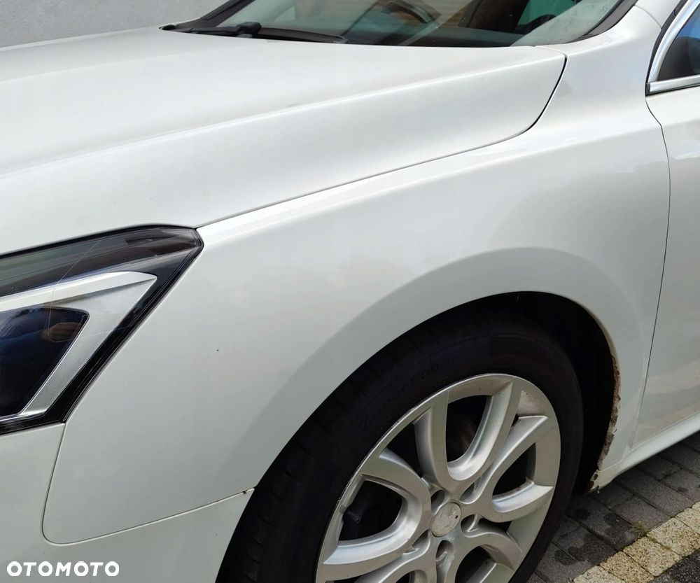 peugeot 508 1 i lift 15-18 błotnik lewy przedni lewy przód biały ewpb - 6