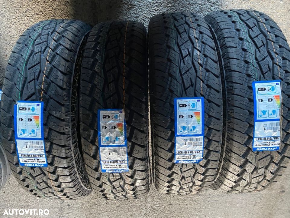 vand anvelope 255/70/18 toyo M+S noi - 1