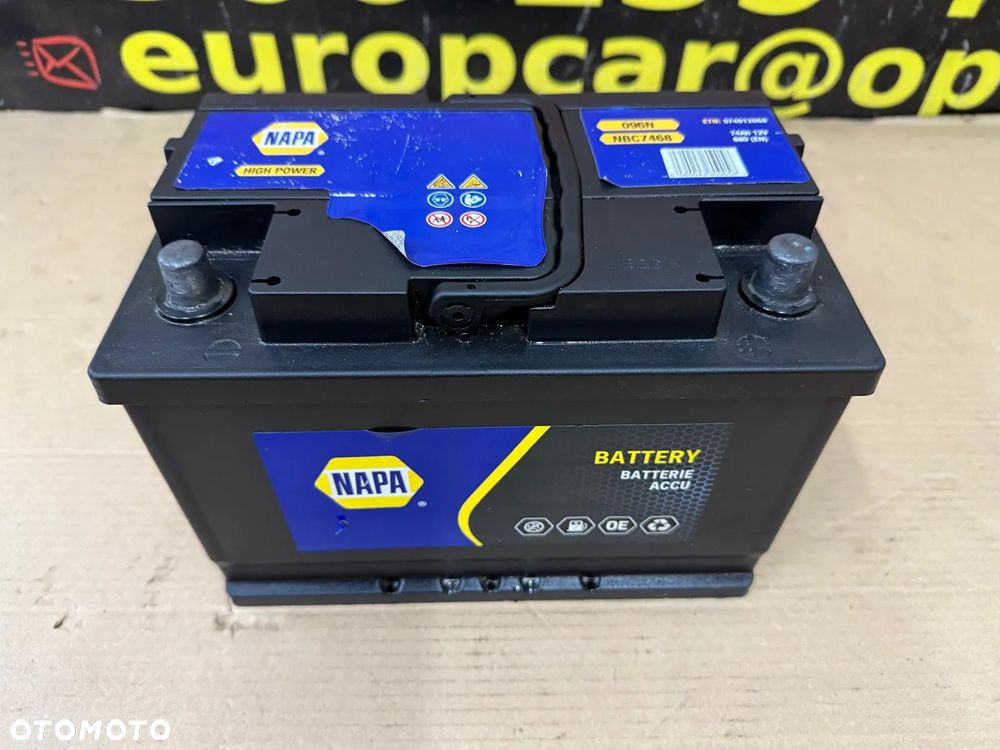 AKUMULATOR NAPA HIGH POWER 096N 74AH 680A - 1