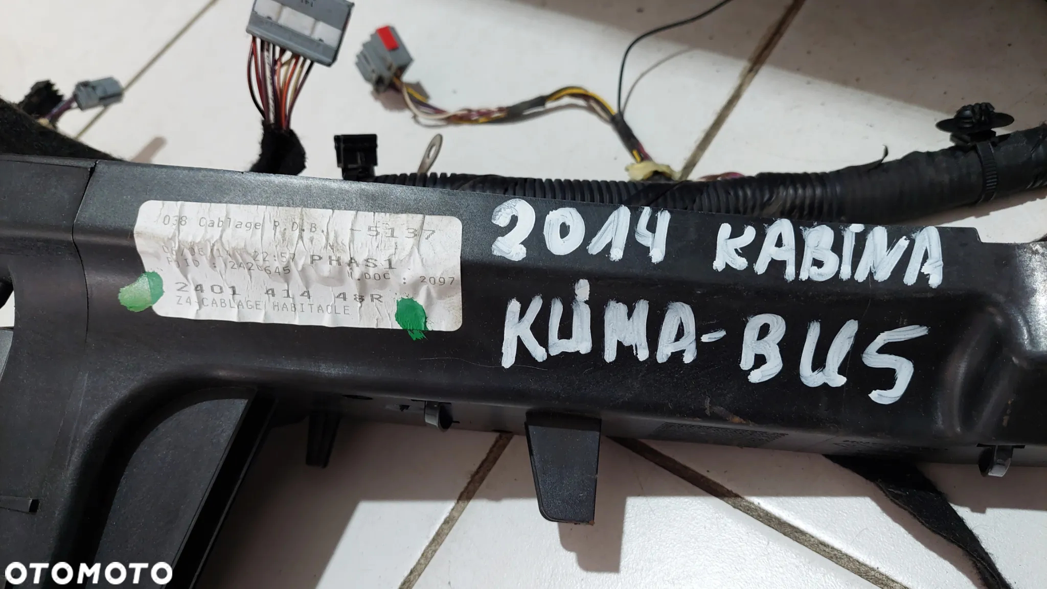 INSTALACJA KABINY KLIMA BUS BLASZAK RENAULT MASTER III 3 2,3 DCI R2014 NR 240141448R - 4