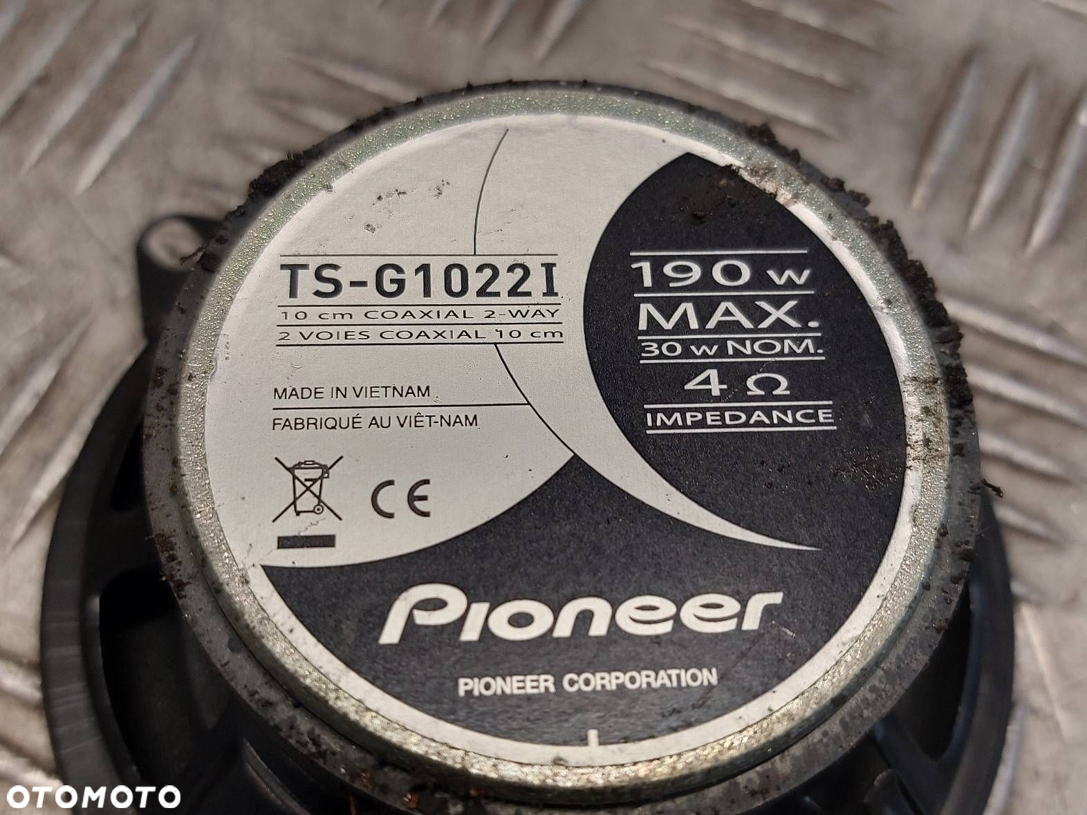 GŁOŚNIKI PRZÓD PIONEER TS-G1022I 2SZT OPEL AGILA A TS-G1022I - 5