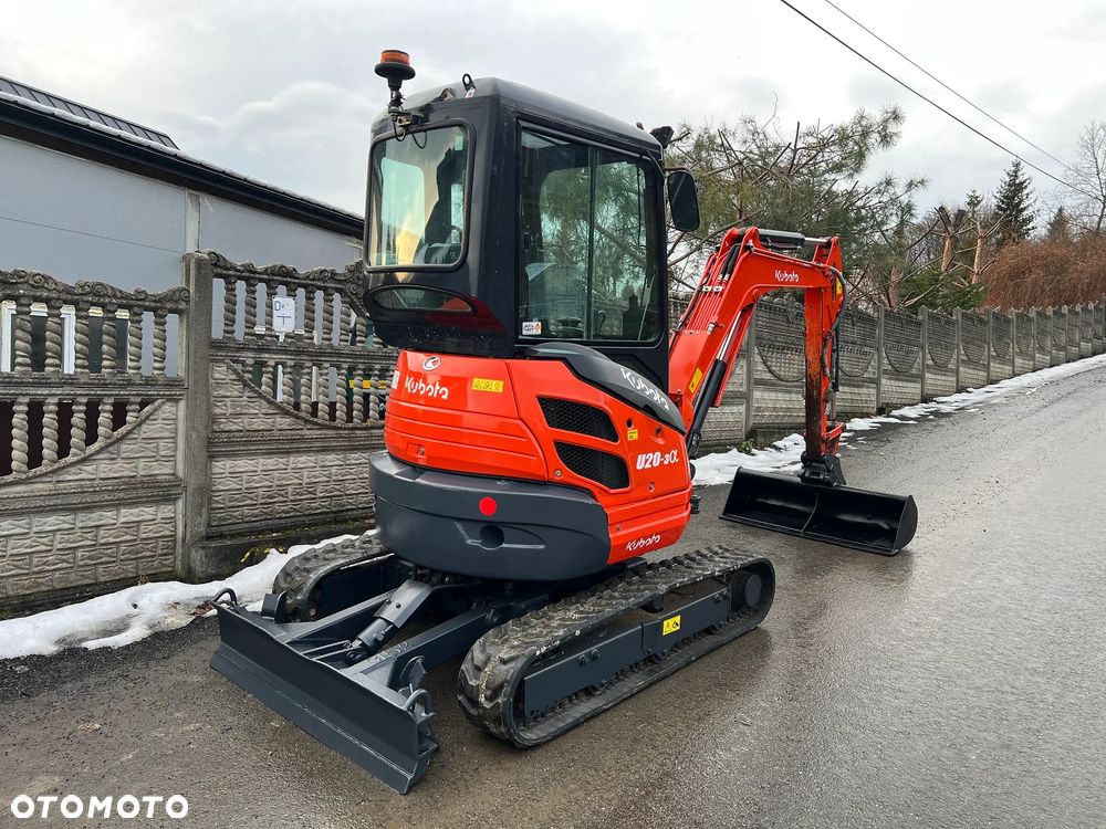 Kubota U20-3α * Minikoparka Kubota U20-3 * Zerowy Obrys * 2,5 Tony * Stan IDEALNY * - 3