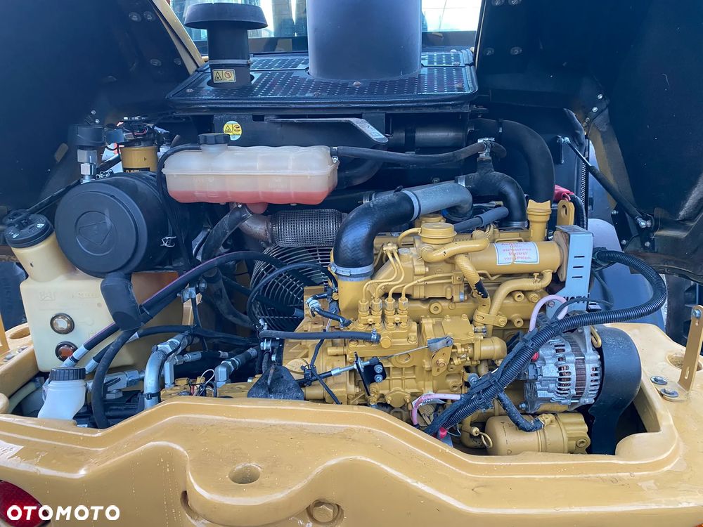 Caterpillar CAT 907H2, 6200 MTH, ŁYŻKA OTWIERANA + WIDŁY, z NIEMIEC, - 9