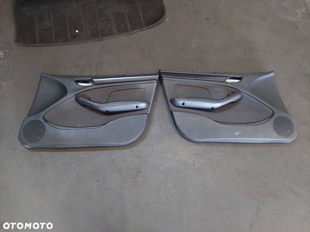 FOTEL FOTELE KOMPLET LEWY PRAWY KANAPA TYŁ + BOCZKI BMW E46 SEDAN - 4