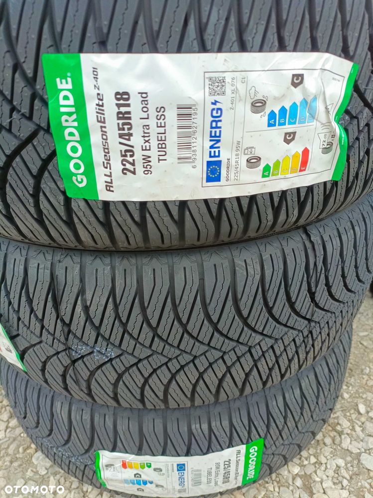 Nowe opony całoroczne wielosezonowe 225/45/18 Goodride tranzano - 3