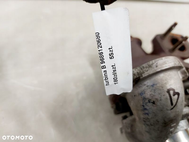 citroen c4 ii 1.6 e-hdi psa turbosprężarka turbina - 4