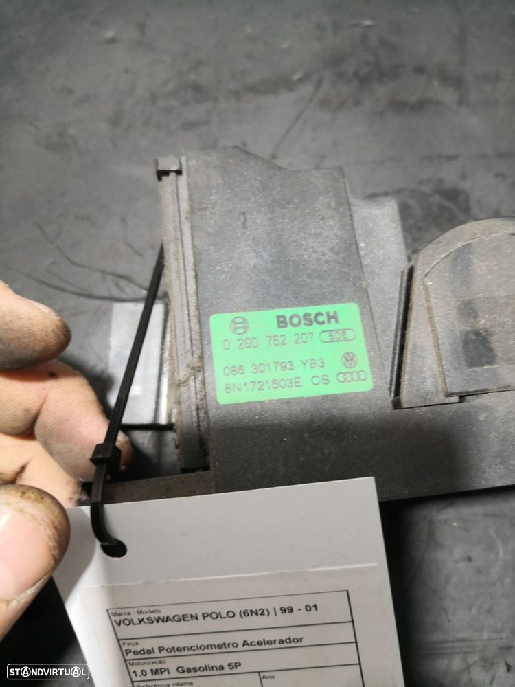Pedal Potenciometro Acelerador Volkswagen Polo (6N2) - 1