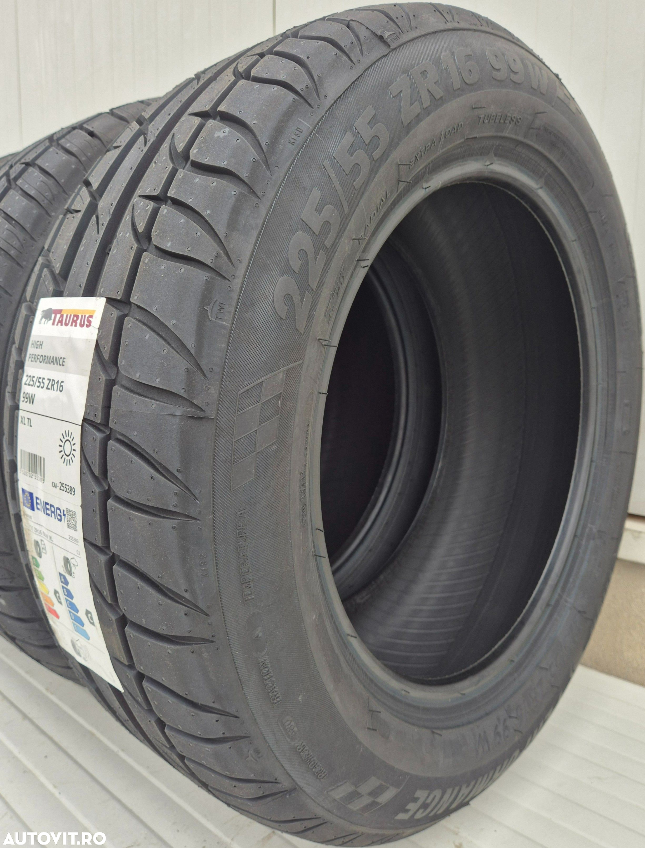 225/55 R16, 99W, TAURUS (By Michelin) HighPerformance XL,Anvelope vara - 3