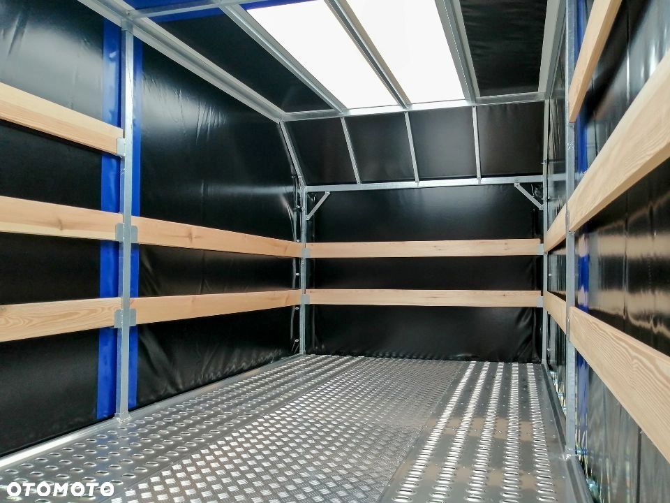 Besttrailers Przyczepa samochodowa WARIOR ze stelażem i plandeką PRODUCENT - 3