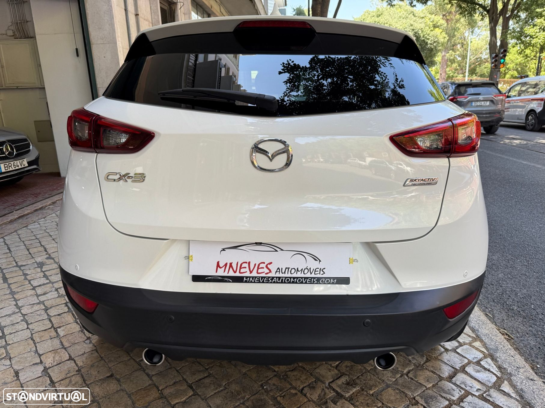Mazda CX-3 1.5 Sky.Excellence HT Leather White Navi - 4