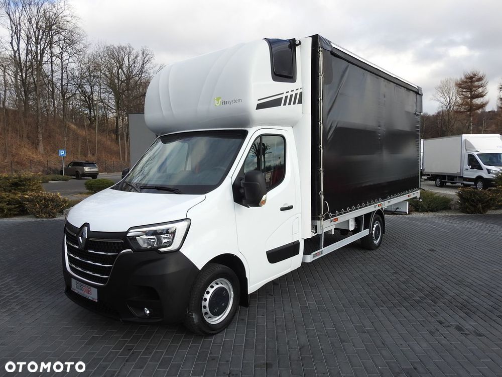Renault MASTER PLANDEKA 10 PALET TEMPOMAT KLIMATYZACJA LEDY PNEUMATYKA  165KM - 19