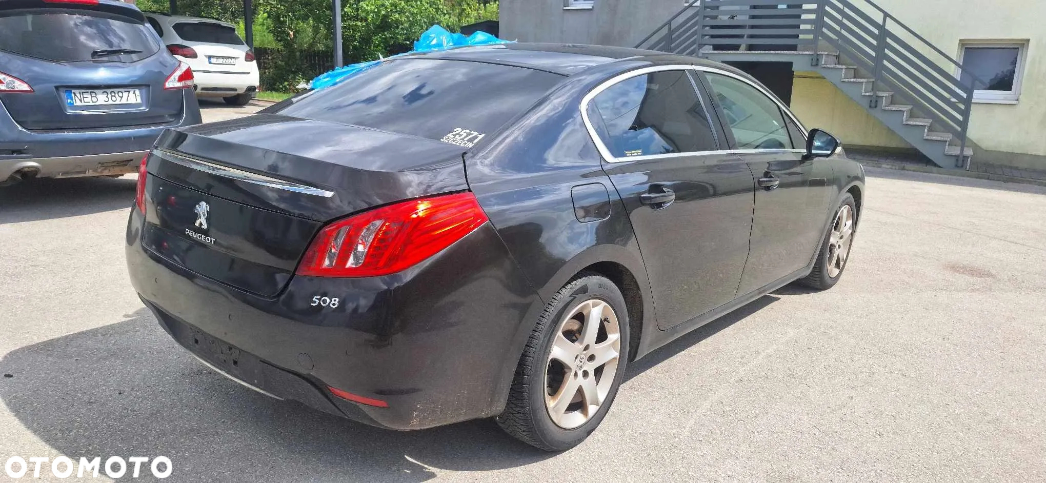 Peugeot 508 lampa lewy przód bixenon led komplet - 6