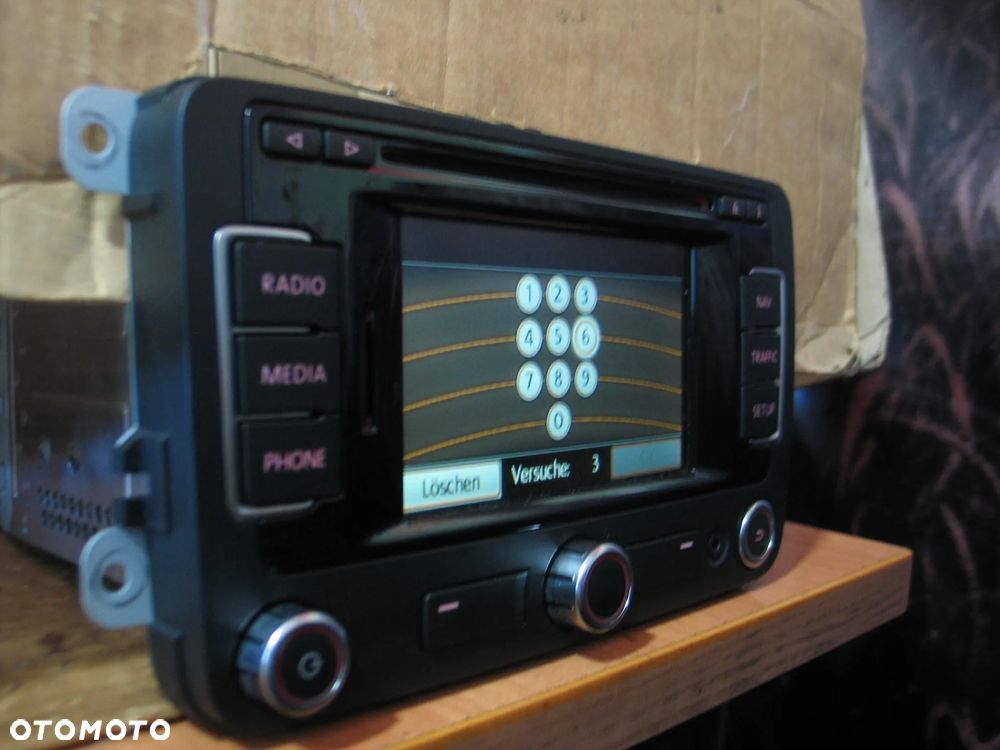radio radioodtwarzacz nawigacja RNS315 EU Vw Tiguan Passat Touran 3C0035279D - 5