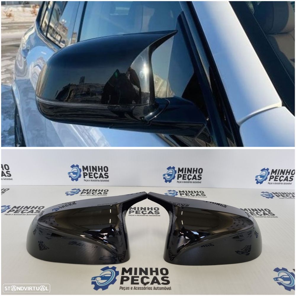 Capas de Espelho BMW X3 (G01) X4 (G02) X5 (G05) X6 (G06) e X7 (G07) Look M - 1