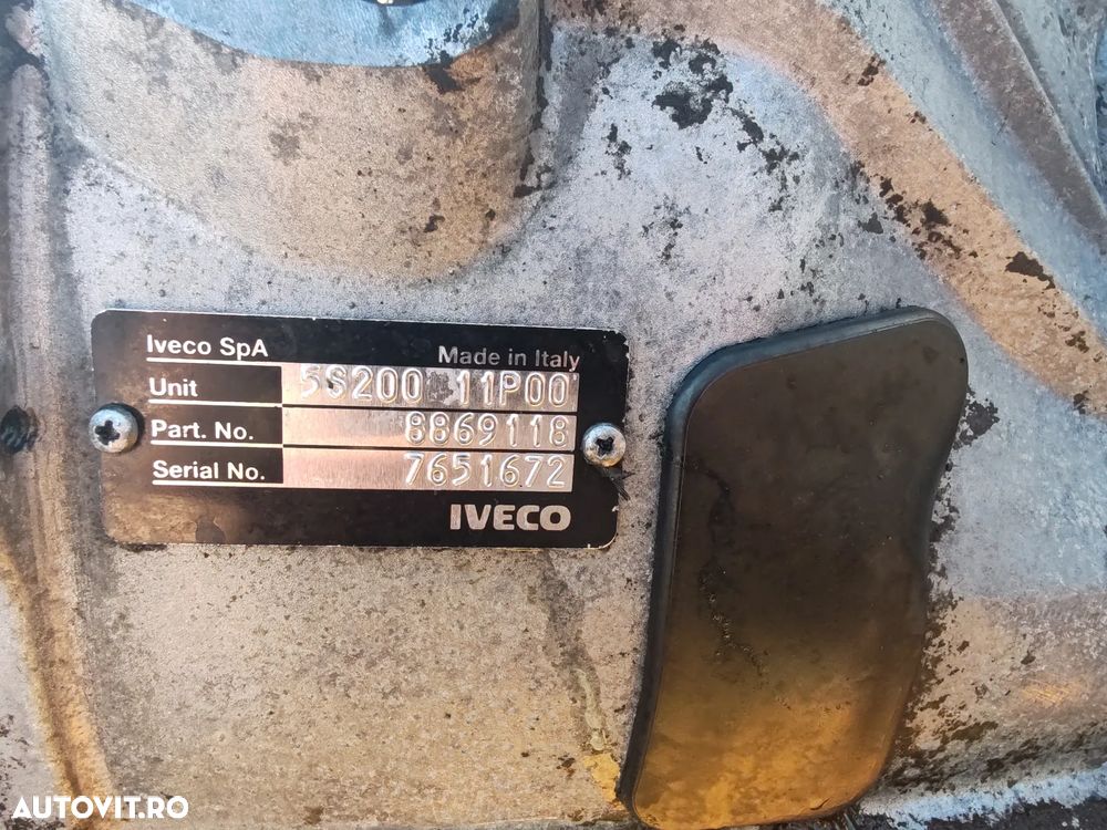 Cutie de viteza iveco daily 2.8TD cod 8869118 - 4