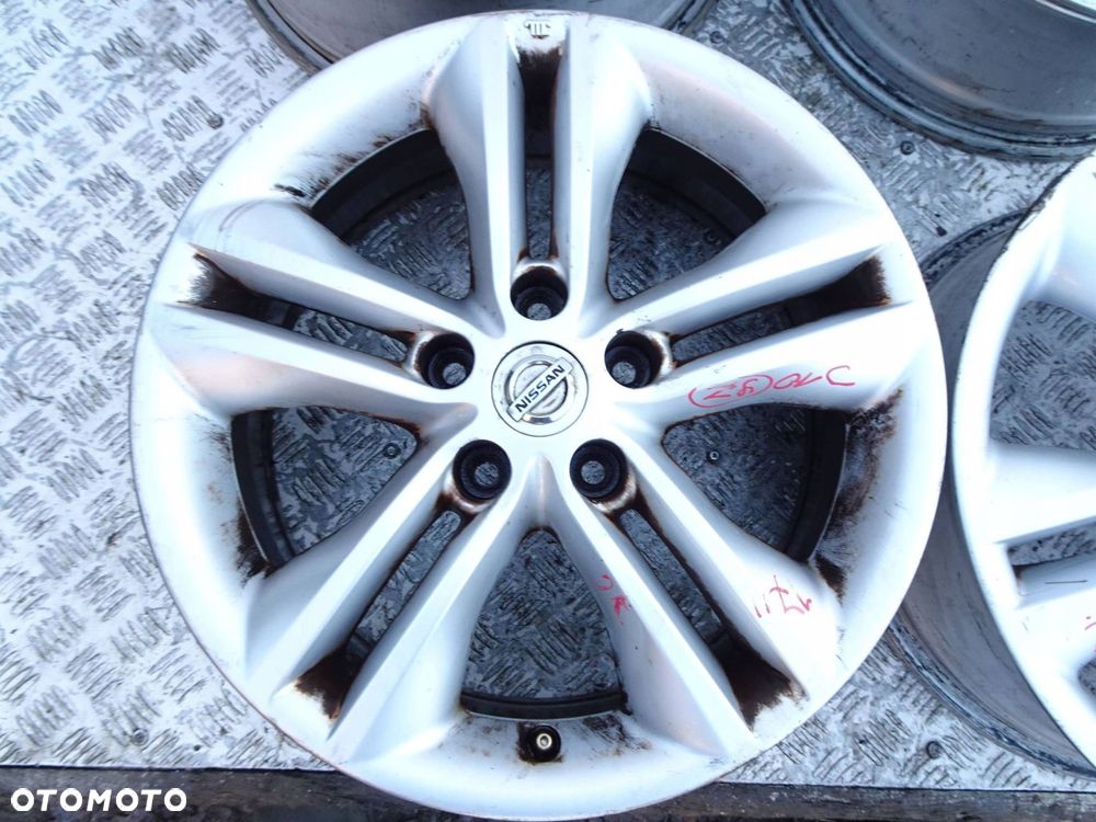 alufelgi kpl. nissan qashqai j10 17" 5x114.3 et 40 - 5